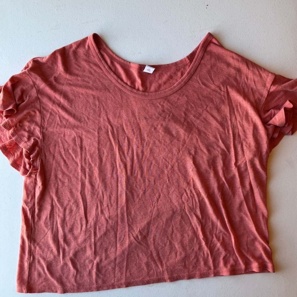 Old Navy Coral Short Sleeve Tee